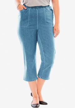 Capri Fineline Denim Jean