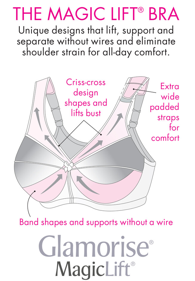 Buy LOOKAA Bras for Women Front Closure Extra-Elastic Large Criss