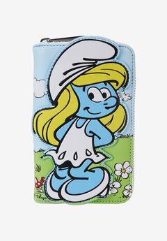 Loungefly X Smurfs Smurfette Zip Around Wallet