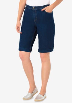 Stretch Denim Jean Bermuda Short