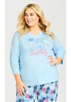 Cocktails Sleep Top