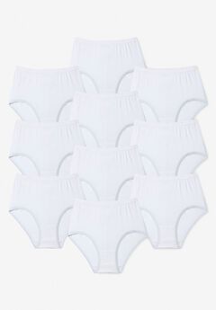 Plus Size White Boxers