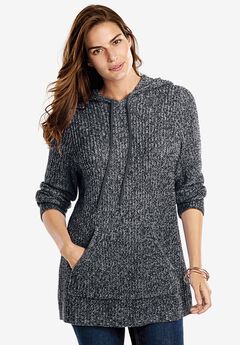 Shaker Sweater Pullover Hoodie