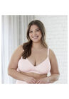 Bestform 5006248 Striped Wireless Cotton Bra With Lightly-Lined Cups, , on-hover image number null