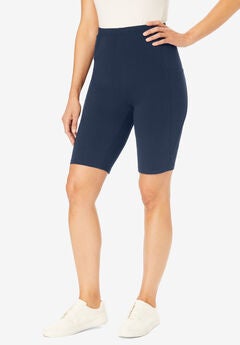 Plus Size Nylon Shorts