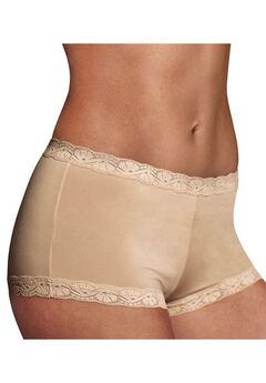 Microfiber and Lace Boyshort