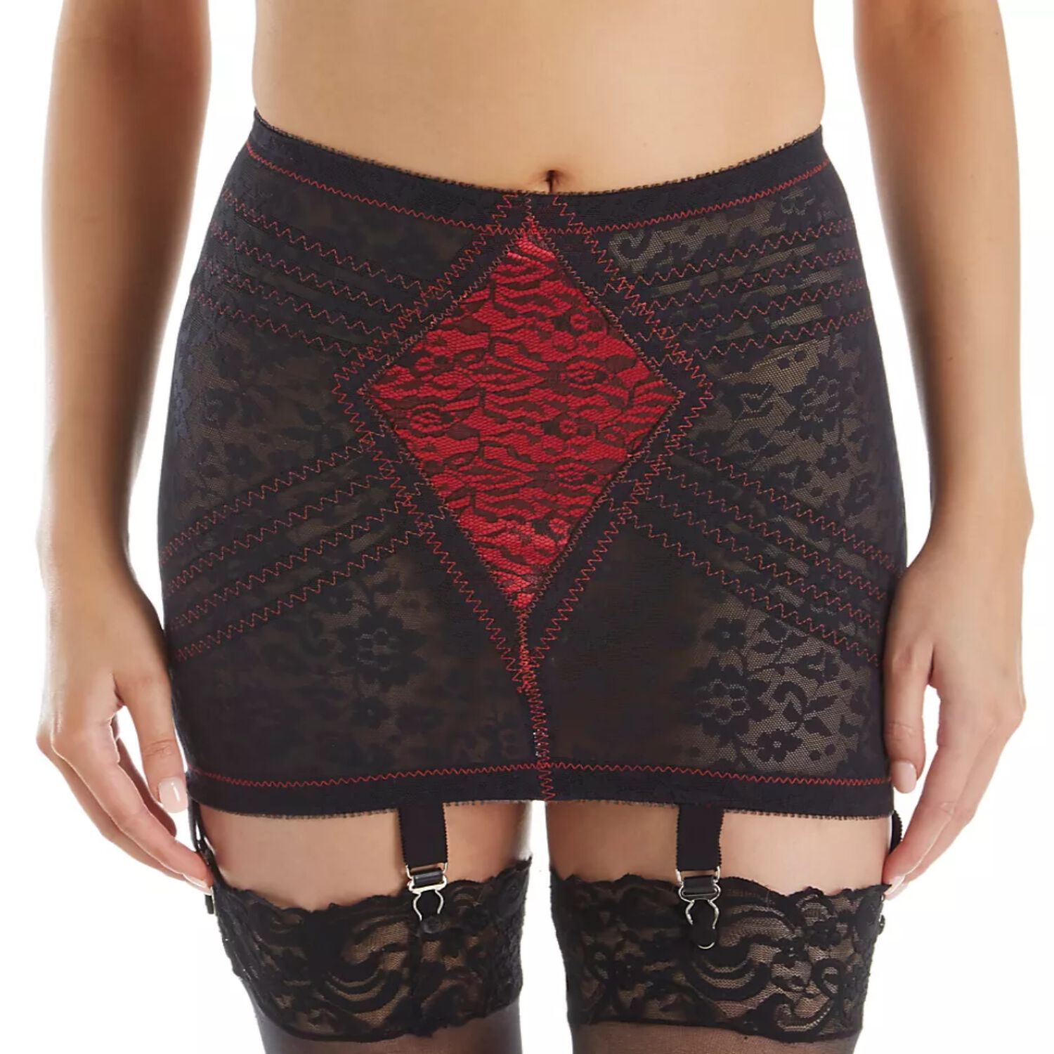 Lace Open Bottom Girdle