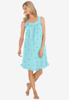 Short Embroidered Nightgown