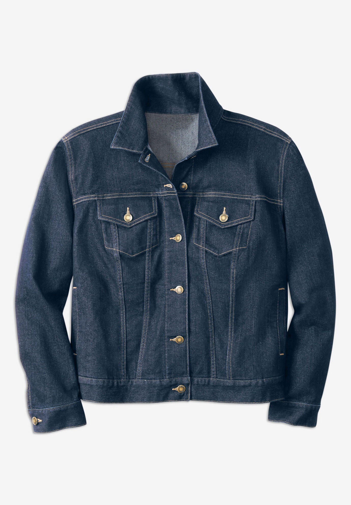 Woman within spring jackets store