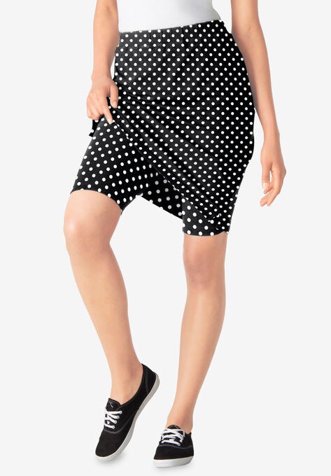 Stretch Cotton Skort | Woman Within