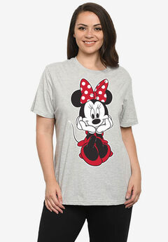 Disney Damen Minnie Mouse T-Shirt kichern