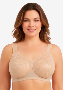 Full Coverage Sling Double Band Lace Bra