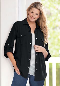 Cotton Gauze Bigshirt