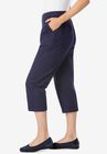 Freedom Waist Chino Capri, , alternate image number null
