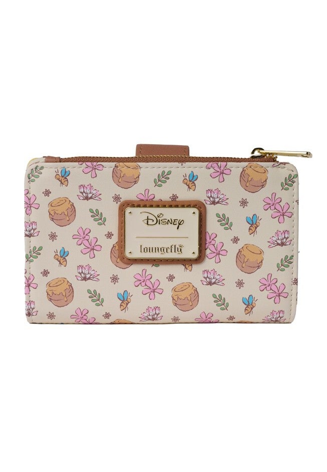 Loungefly x Disney Winnie the Pooh Snap Flap Wallet, BEIGE, on-hover image number 1