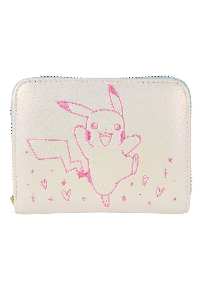 Loungefly X Pokémon Pikachu Zip Around Wallet, GREEN, hi-res image number 0