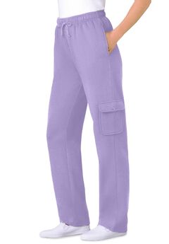 Better-Fleece Pull-On Cargo Sweatpants