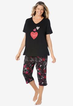 2-Piece Capri Cotton PJ Set