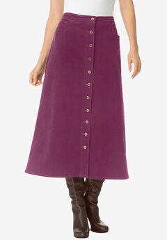 Corduroy skirt