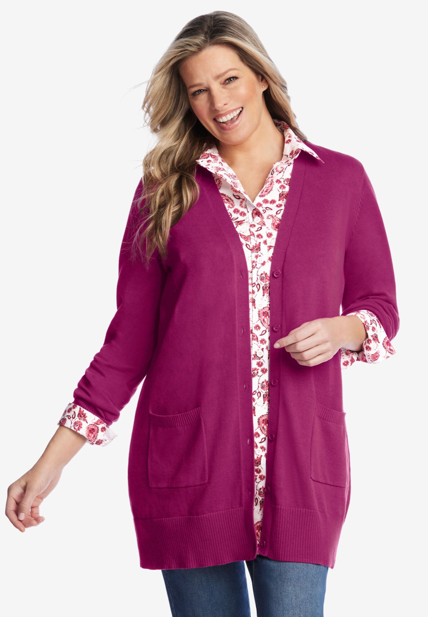 plus size cardigans under $20