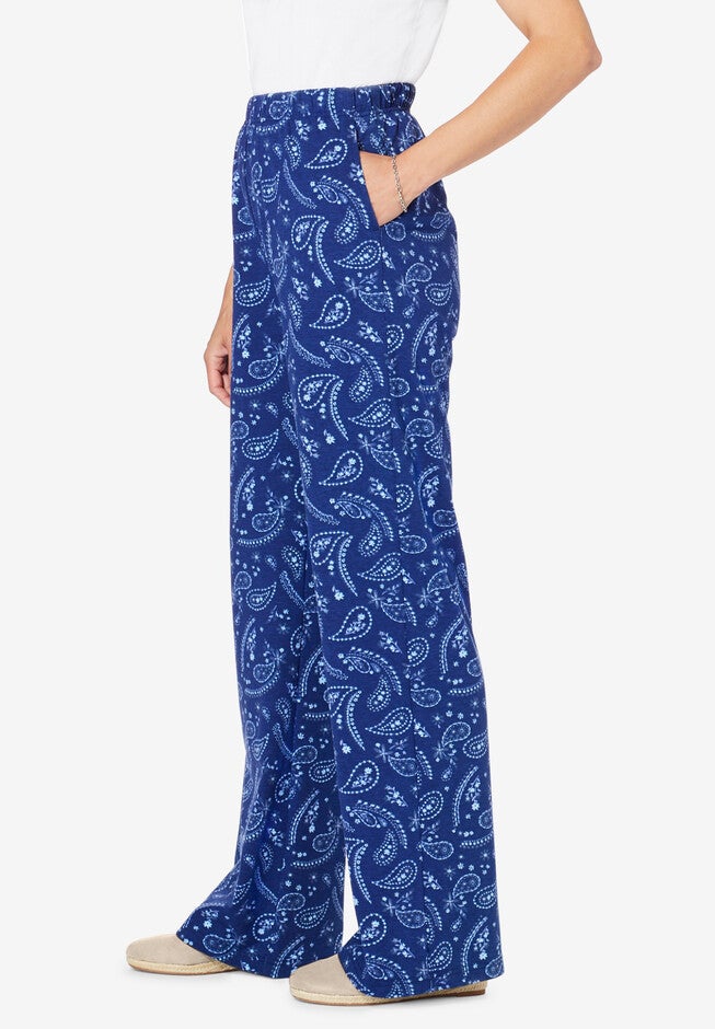 Printed Pull-On Pants, , alternate image number 2