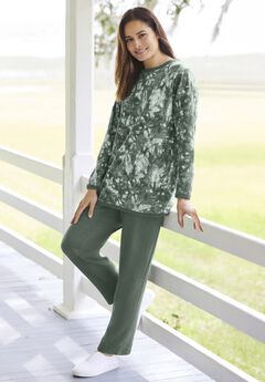 Fleece Sweatshirt Set
