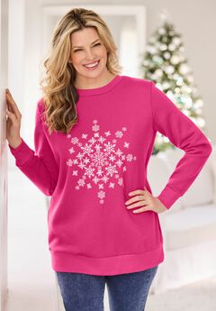 Fleece Holiday Sweatshirt
