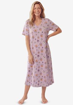 Plus Size Knee Length Nightgowns