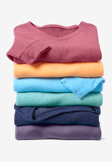 Sherpa Sweatshirt Tunic, , alternate image number null