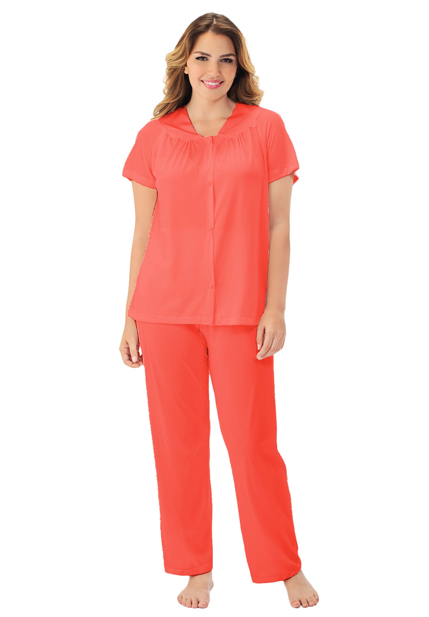 Short Sleeve Pajama, PASSION, hi-res image number 0