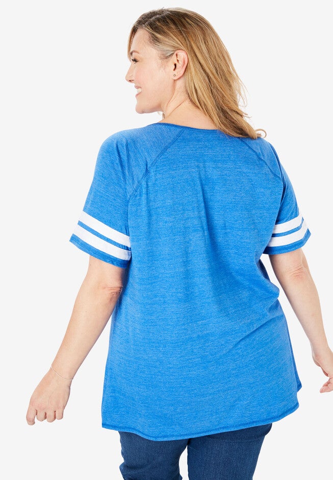 MLB Notch Neck Tee, , on-hover image number null