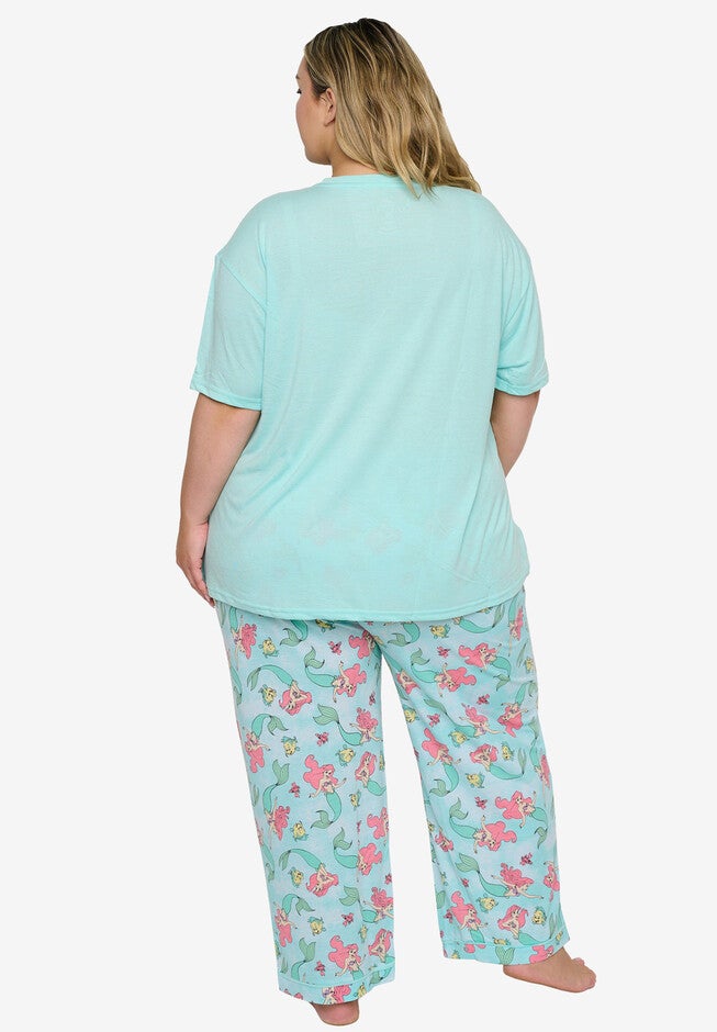 Disney The Little Mermaid Ariel Pajama 2-Piece Set T-Shirt & Pants, , on-hover image number 1
