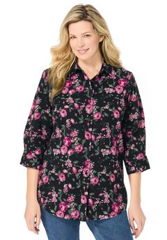 Perfect Three Quarter Sleeve Shirt