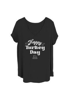 Turkey Day V-Neck T-Shirt
