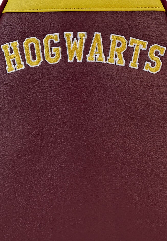 Loungefly X Harry Potter Mini Backpack Handbag Hogwarts Varsity Jacket , , alternate image number null