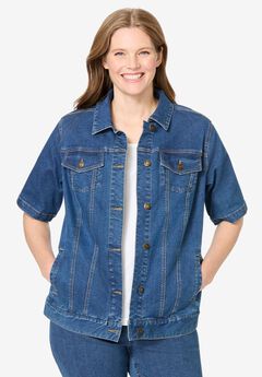 Plus Size Denim Shirts