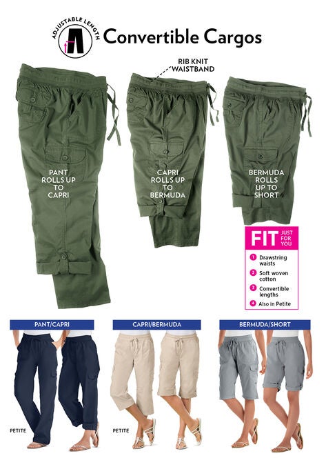 Convertible Length Cargo Pant, , alternate image number null