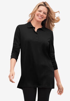 Long-Sleeve Polo Shirt
