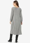 Thermal Knit A-Line Dress, , alternate image number null