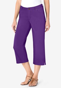 Capri Stretch Denim Jean