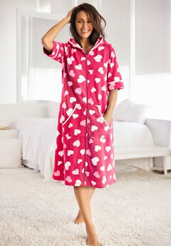 Plus Size Pink Robes