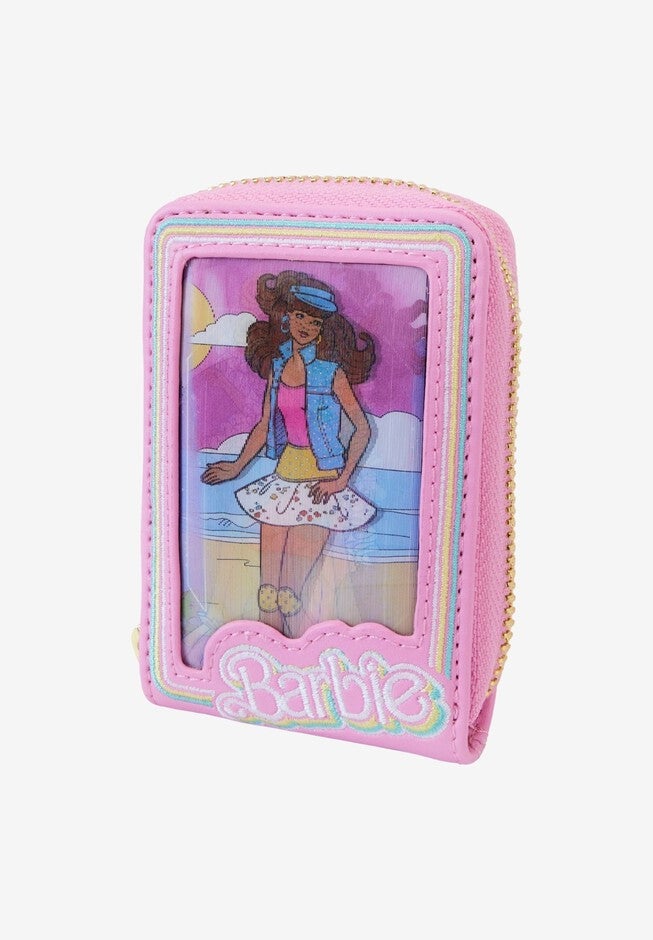 Loungefly X Mattel Barbie 65Th Anniversary Accordion Wallet, PINK, hi-res image number null