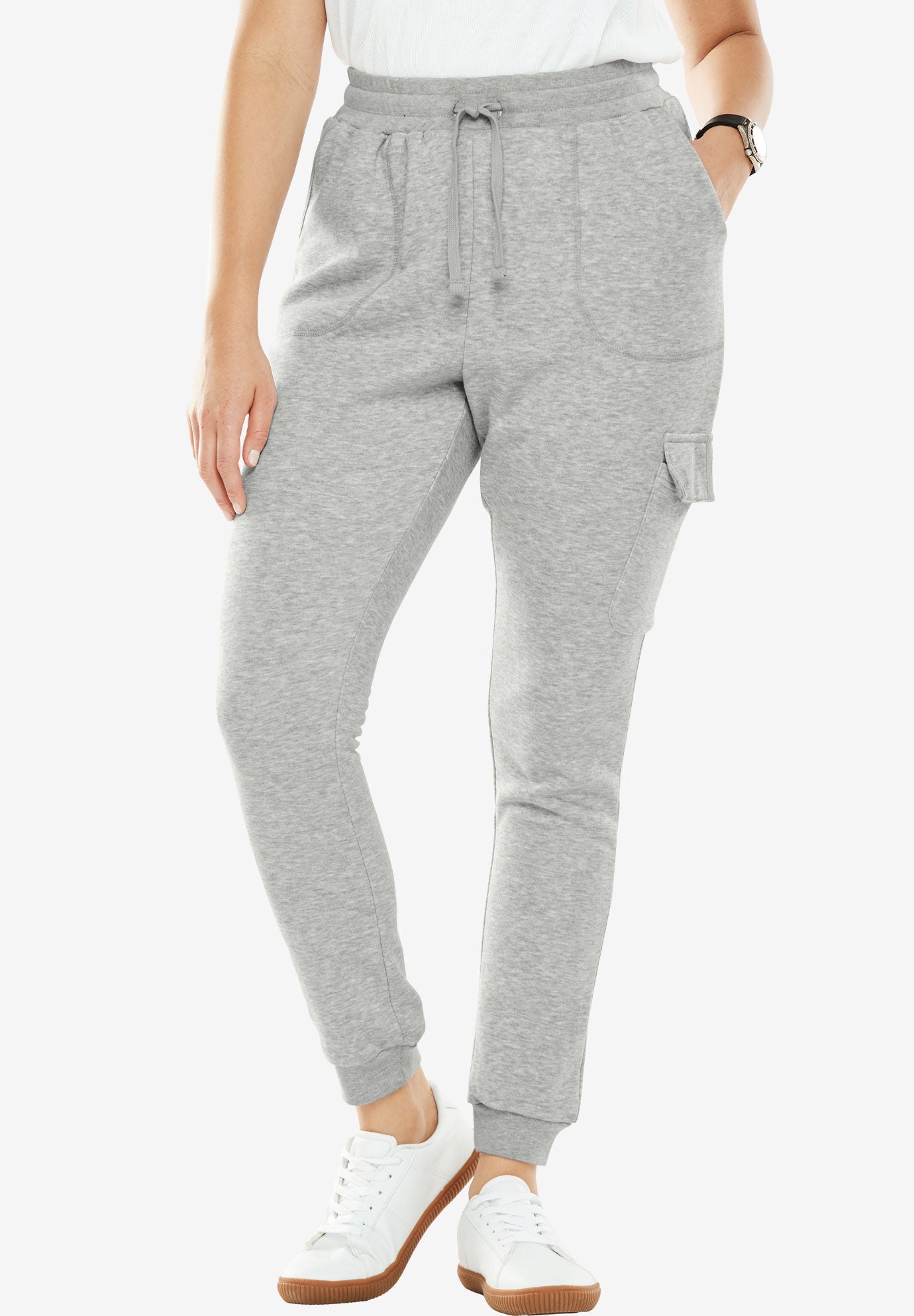 skinny cargo joggers womens