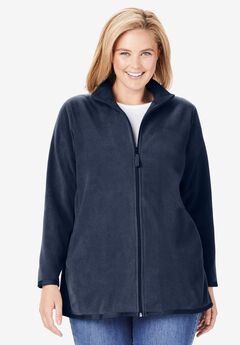 Zip-Front Microfleece Jacket