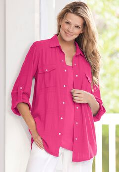 Cotton Gauze Bigshirt
