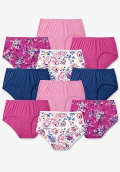 Full Coverage Cotton Brief 10-Pack