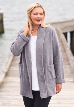 Microfleece Cardigan