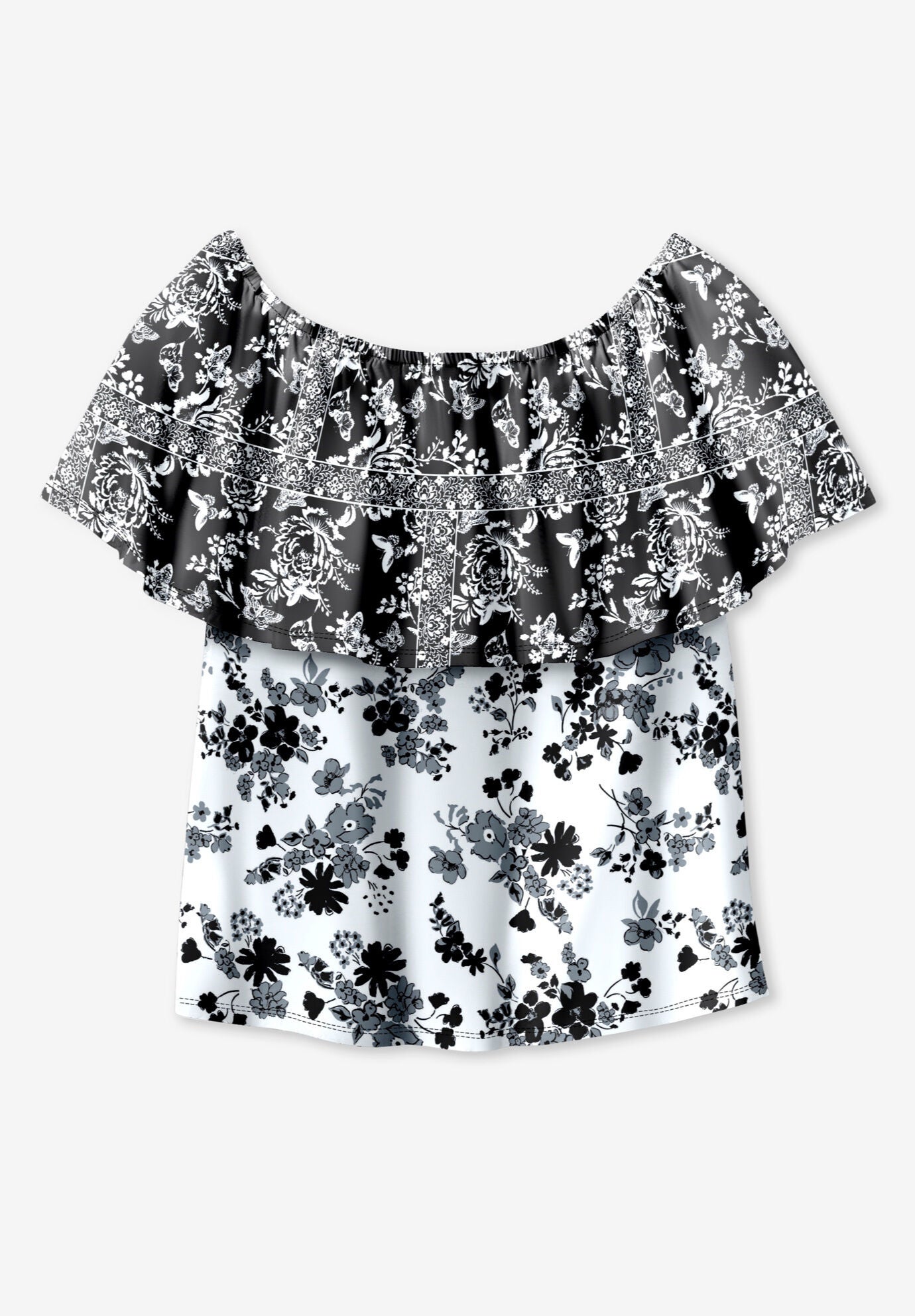 Ruffle Tee, , alternate image number 3