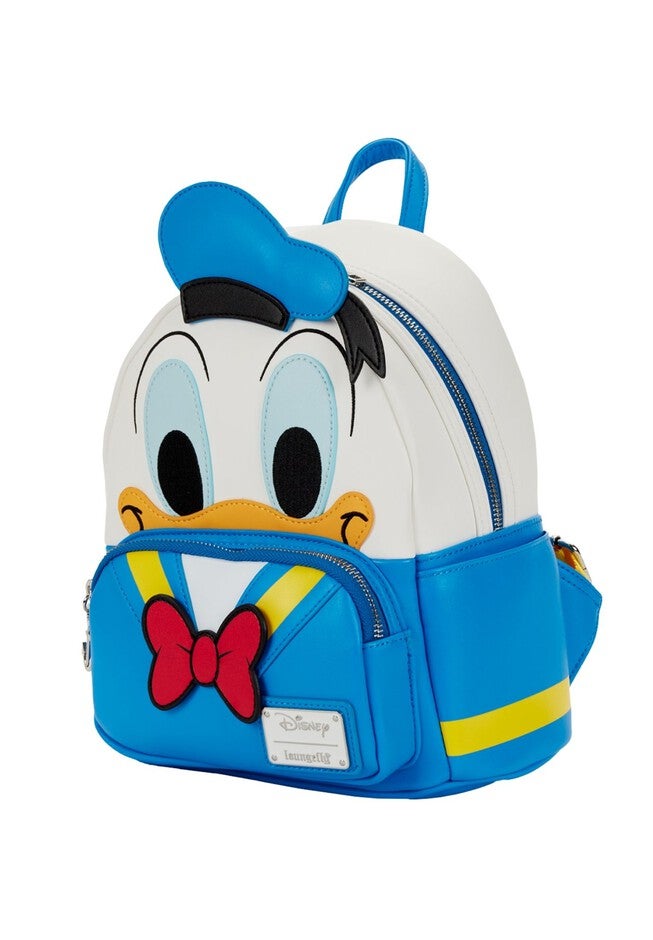 Loungefly x Disney Donald Duck Mini Backpack Cosplay Blue White, BLUE, alternate image number null