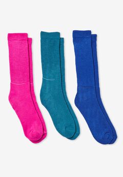 Ultra Plush Non-Binding 3-Pack Socks